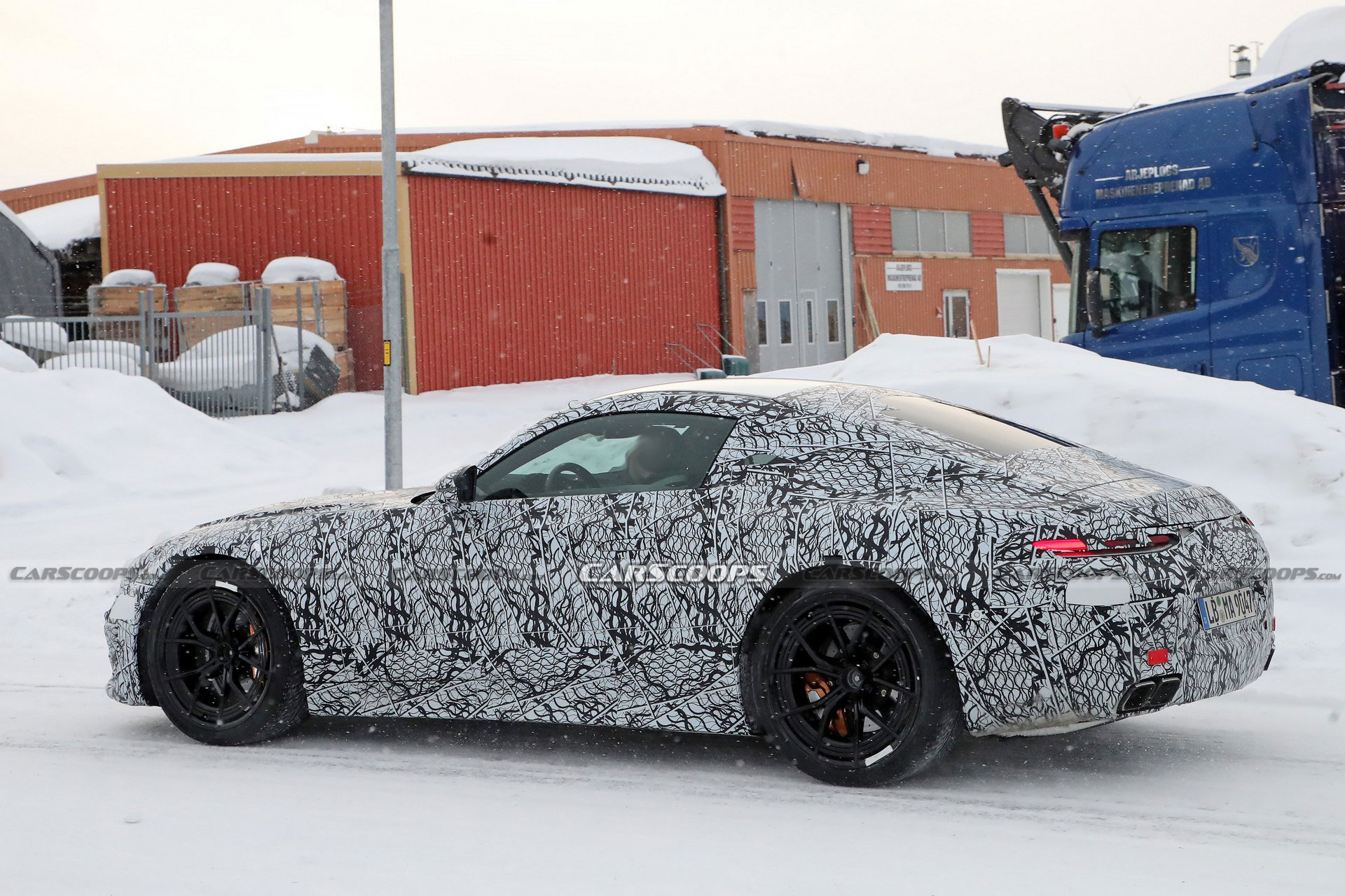 2023 Mercedes-AMG GT Continues Cold Weather Testing, Should Have All-Wheel Drive And At Least 577 HP