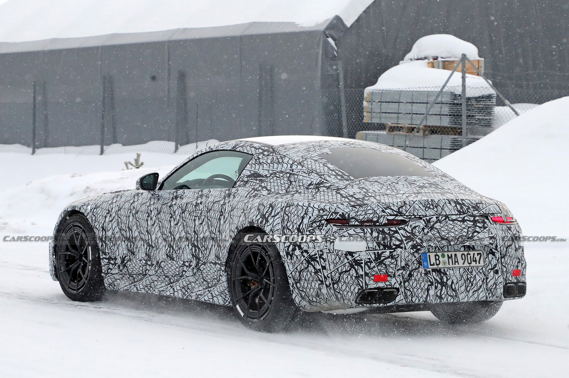 2023 Mercedes-AMG GT Continues Cold Weather Testing, Should Have All-Wheel Drive And At Least 577 HP