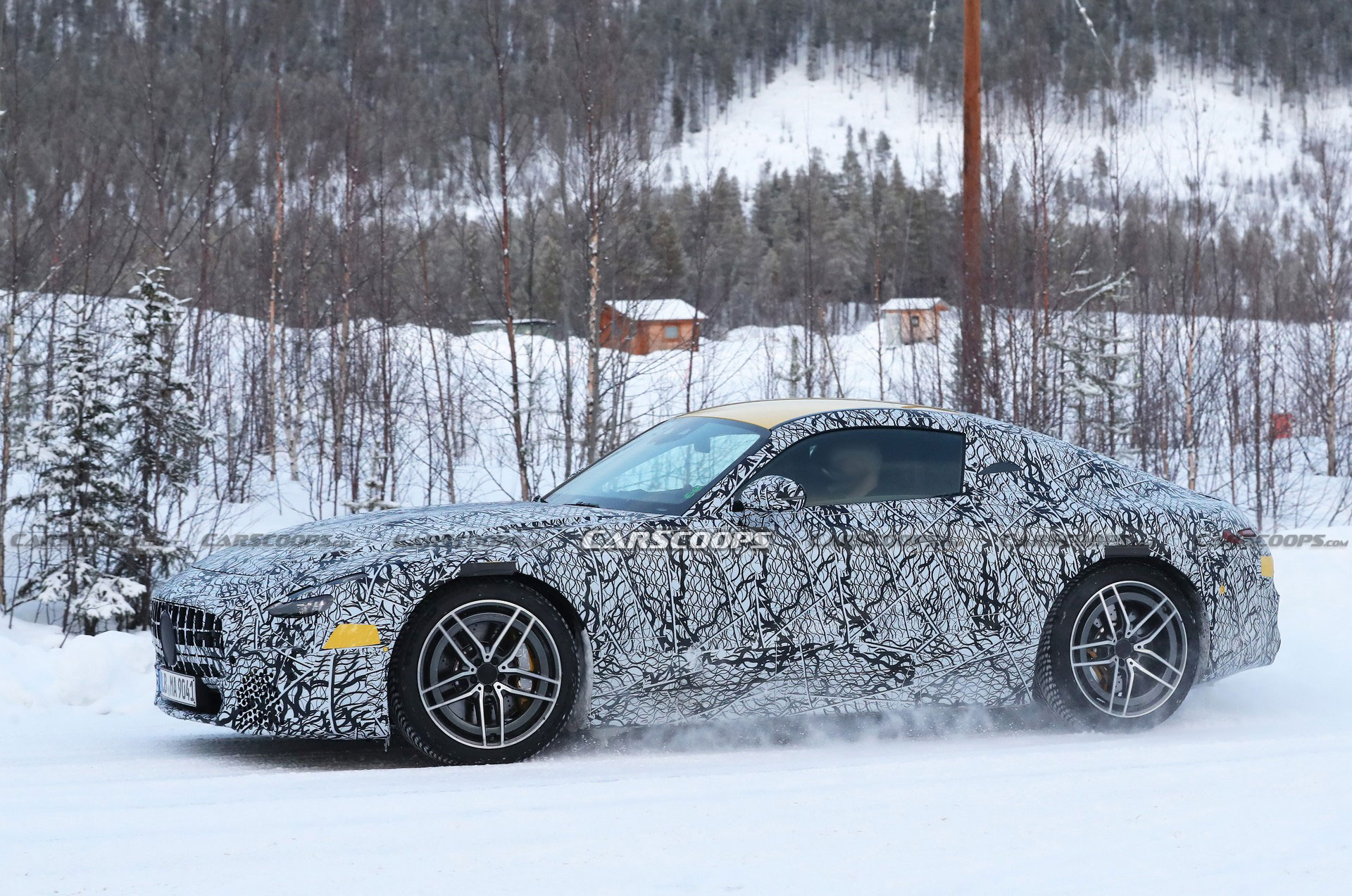 2023 Mercedes-AMG GT Continues Cold Weather Testing, Should Have All-Wheel Drive And At Least 577 HP