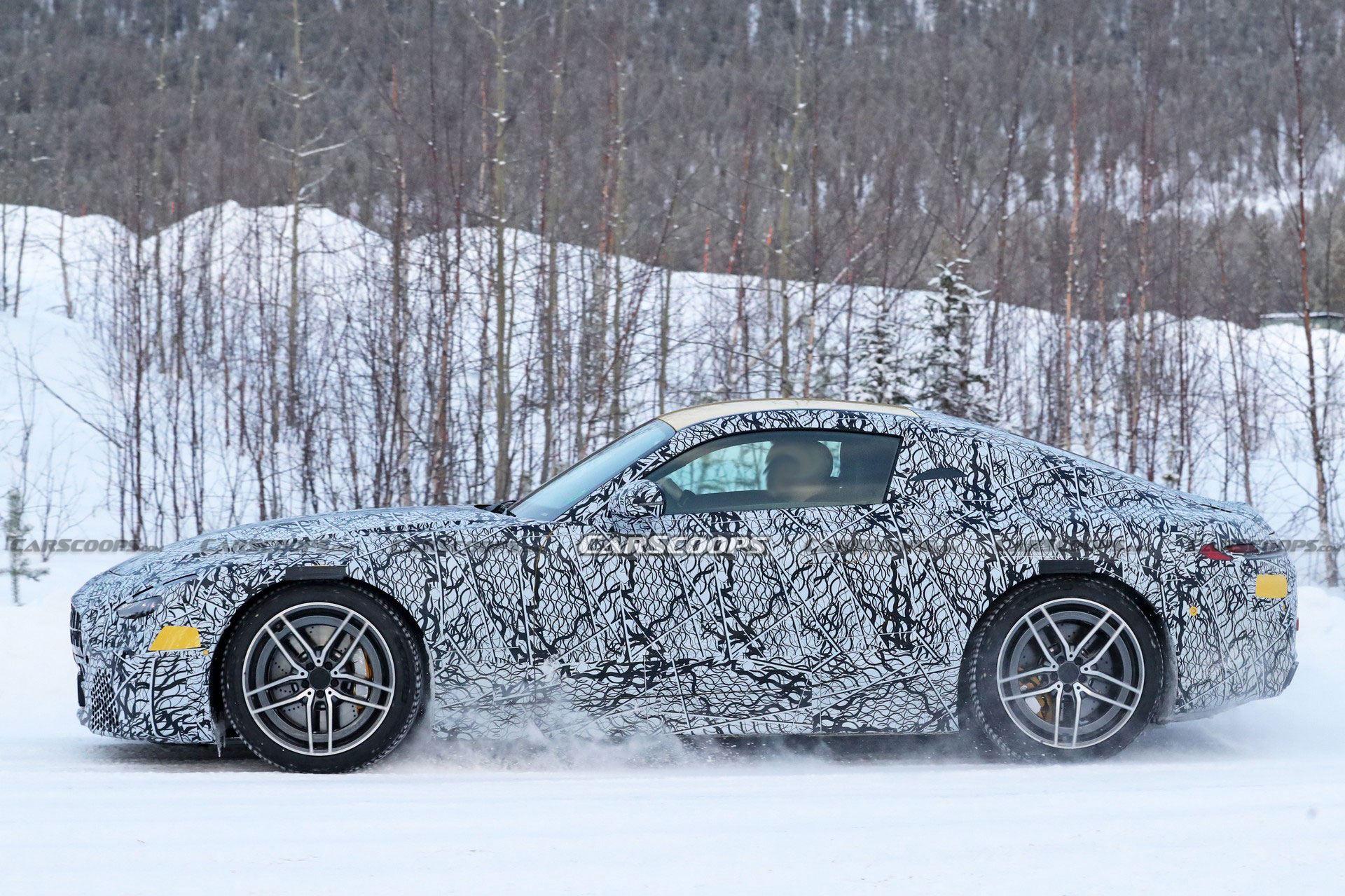 2023 Mercedes-AMG GT Continues Cold Weather Testing, Should Have All-Wheel Drive And At Least 577 HP