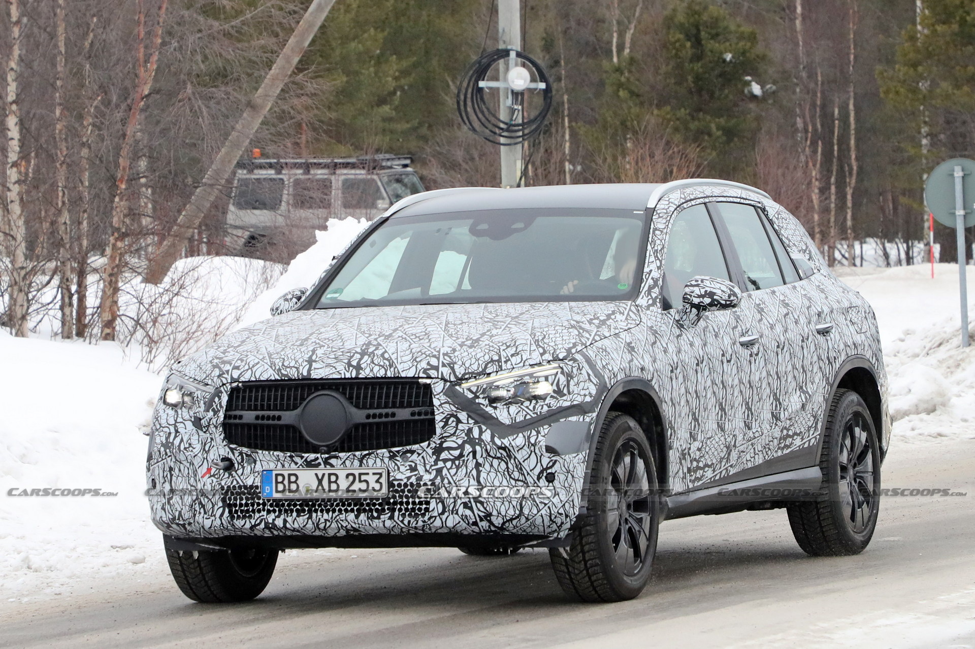 2023 Mercedes-Benz GLC Gives Us A Peek Of Its Profile