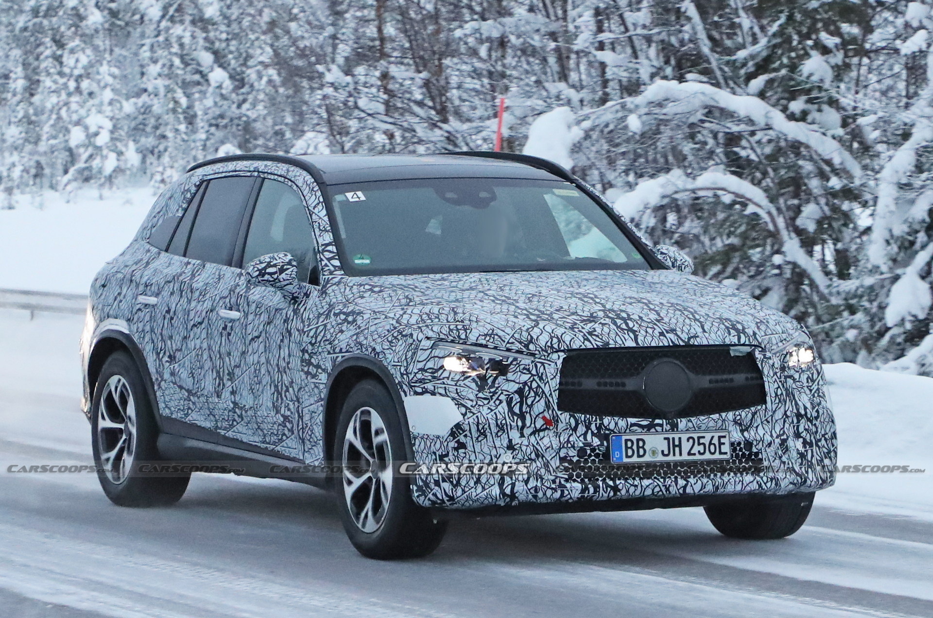 2023 Mercedes-Benz GLC Gives Us A Peek Of Its Profile