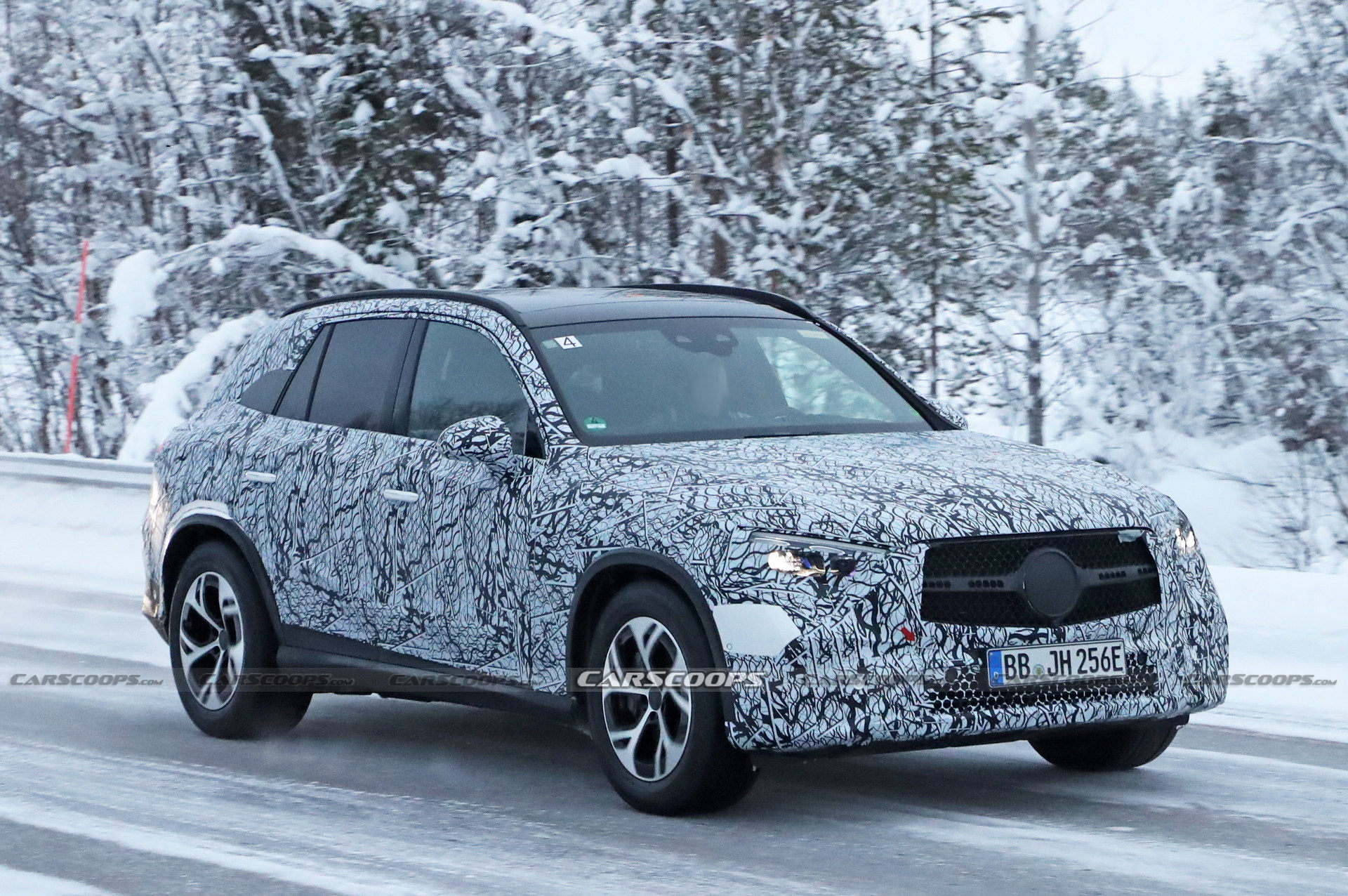 2023 Mercedes-Benz GLC Gives Us A Peek Of Its Profile