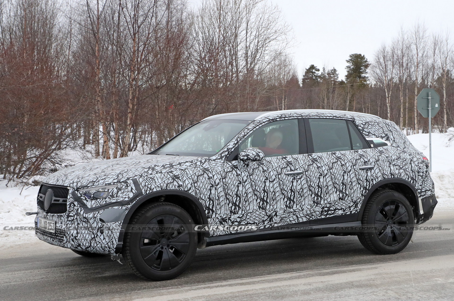 2023 Mercedes-Benz GLC Gives Us A Peek Of Its Profile