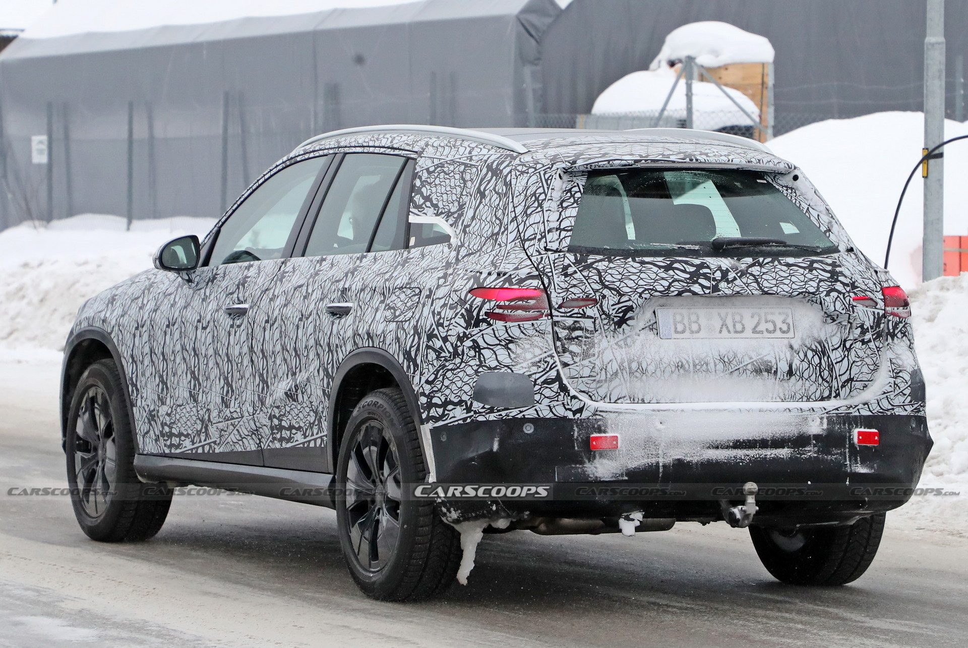 2023 Mercedes-Benz GLC Gives Us A Peek Of Its Profile