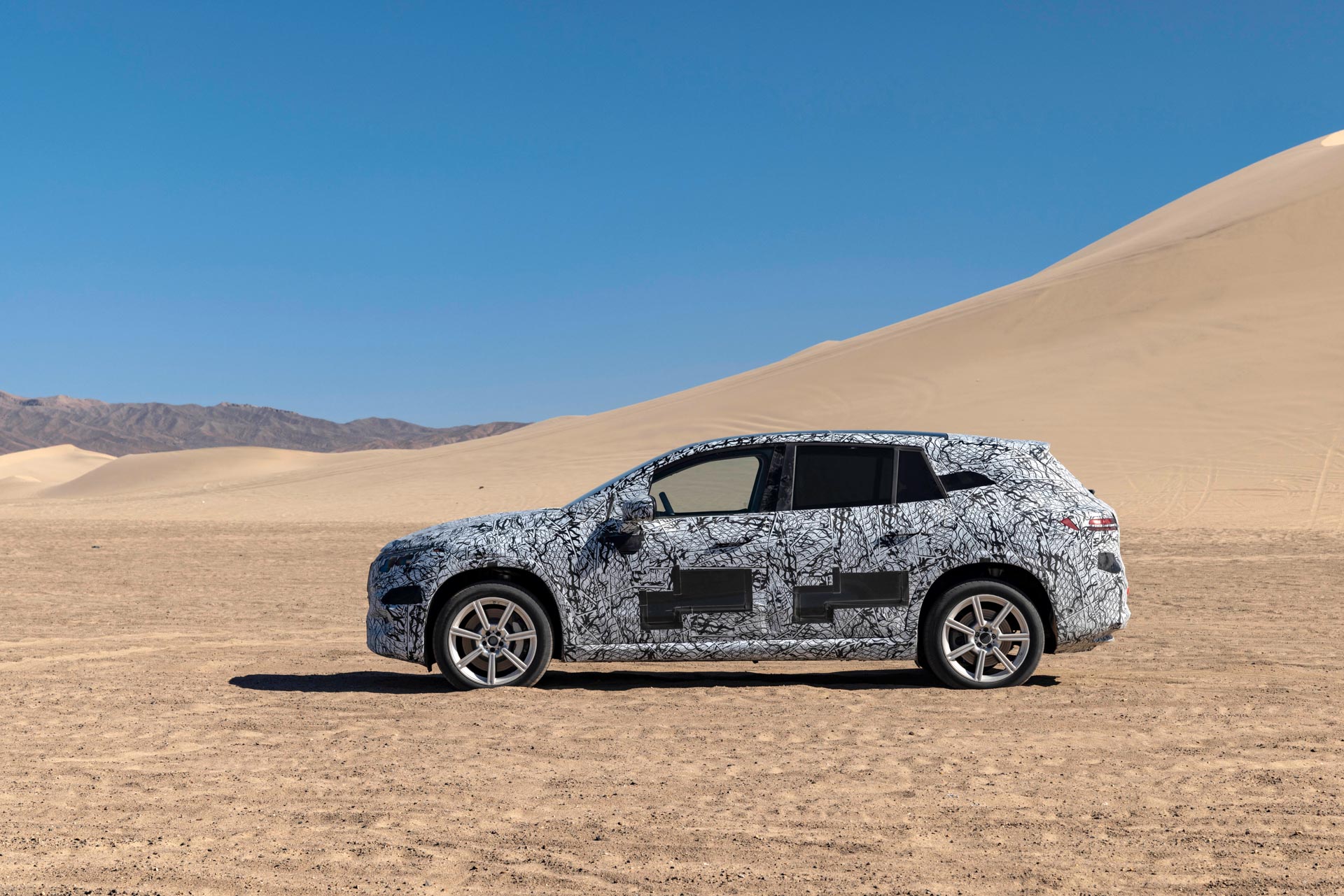 2023 Mercedes EQS SUV Uses Face-Detect Camera Tech To Let Passengers Watch TV, But Not Driver