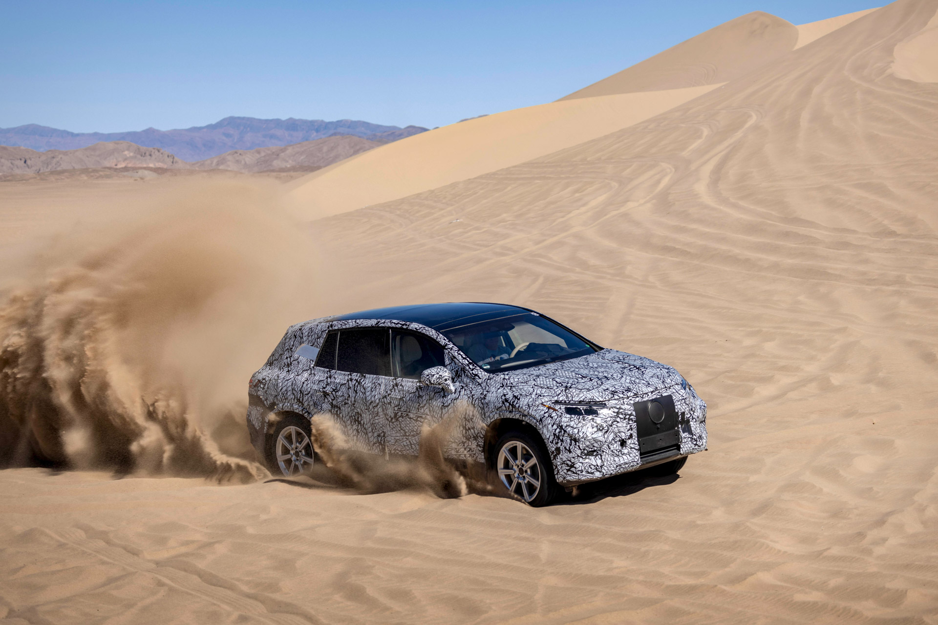 2023 Mercedes EQS SUV Uses Face-Detect Camera Tech To Let Passengers Watch TV, But Not Driver