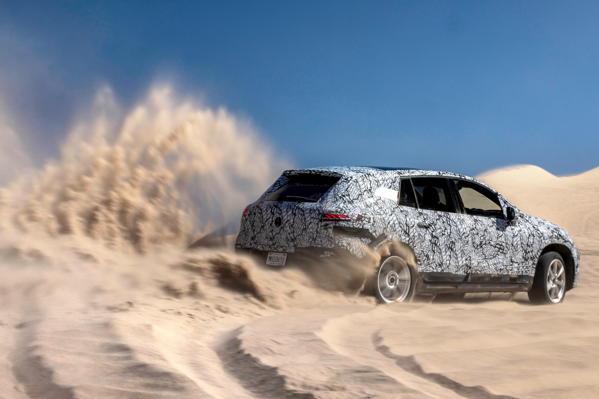 2023 Mercedes EQS SUV Uses Face-Detect Camera Tech To Let Passengers Watch TV, But Not Driver