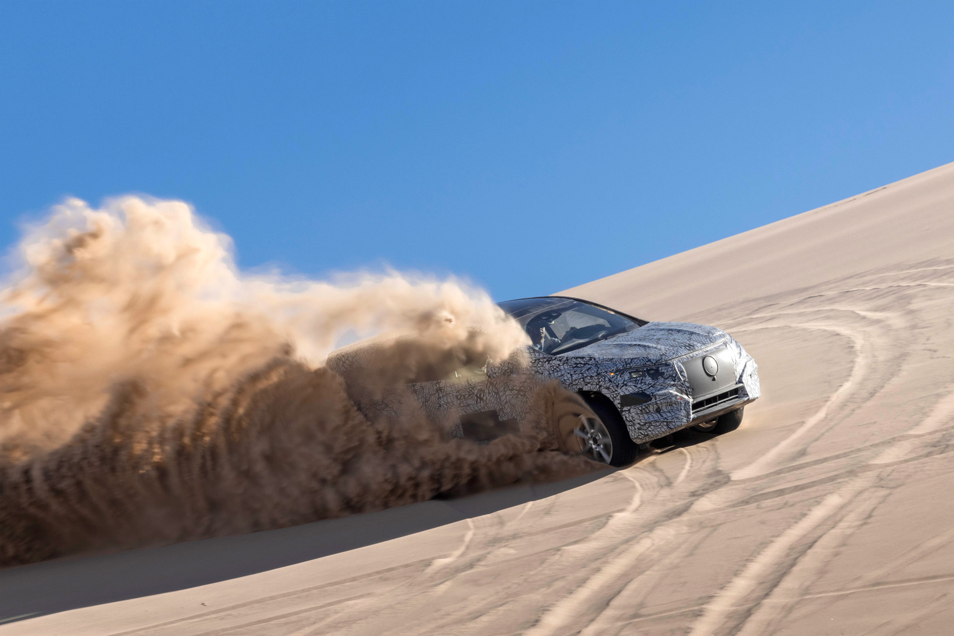 2023 Mercedes EQS SUV Uses Face-Detect Camera Tech To Let Passengers Watch TV, But Not Driver