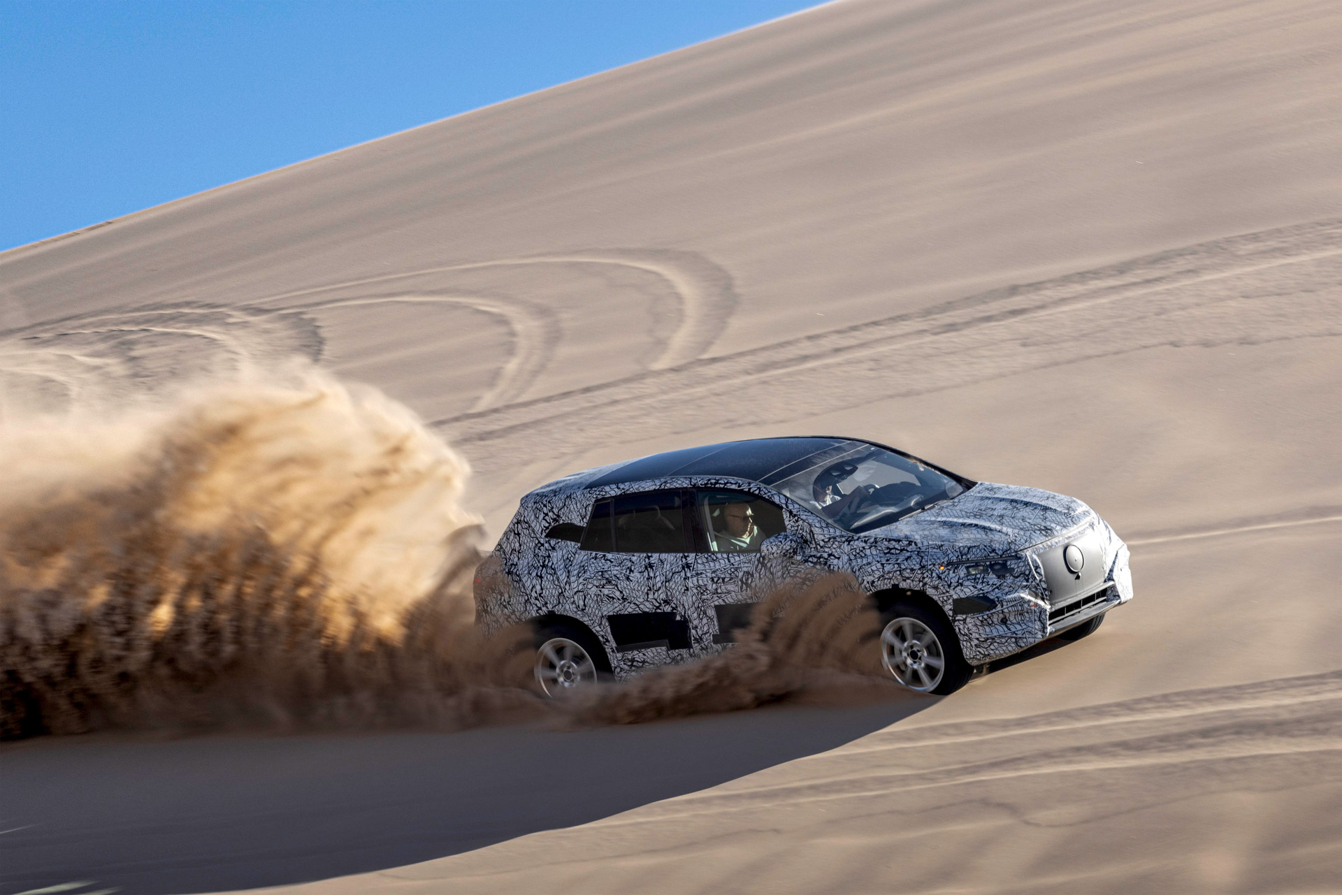 2023 Mercedes EQS SUV Uses Face-Detect Camera Tech To Let Passengers Watch TV, But Not Driver