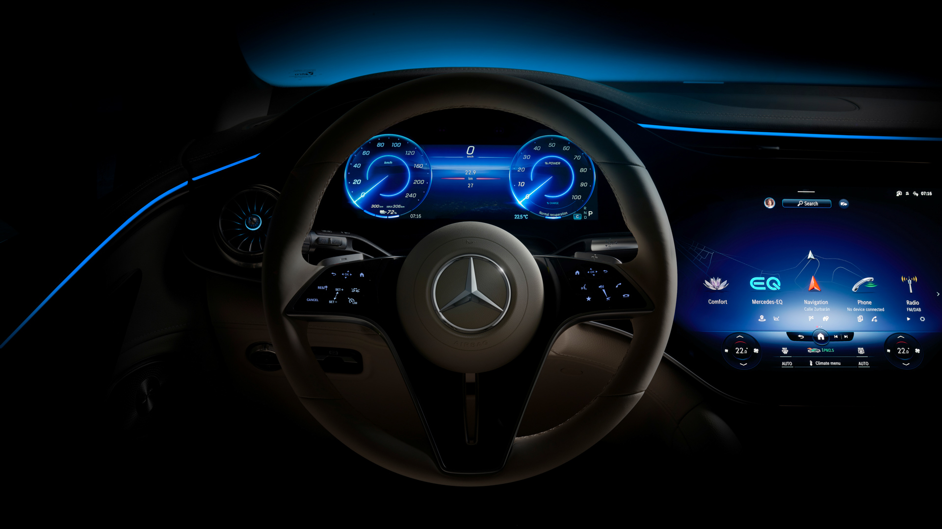 2023 Mercedes EQS SUV Uses Face-Detect Camera Tech To Let Passengers Watch TV, But Not Driver