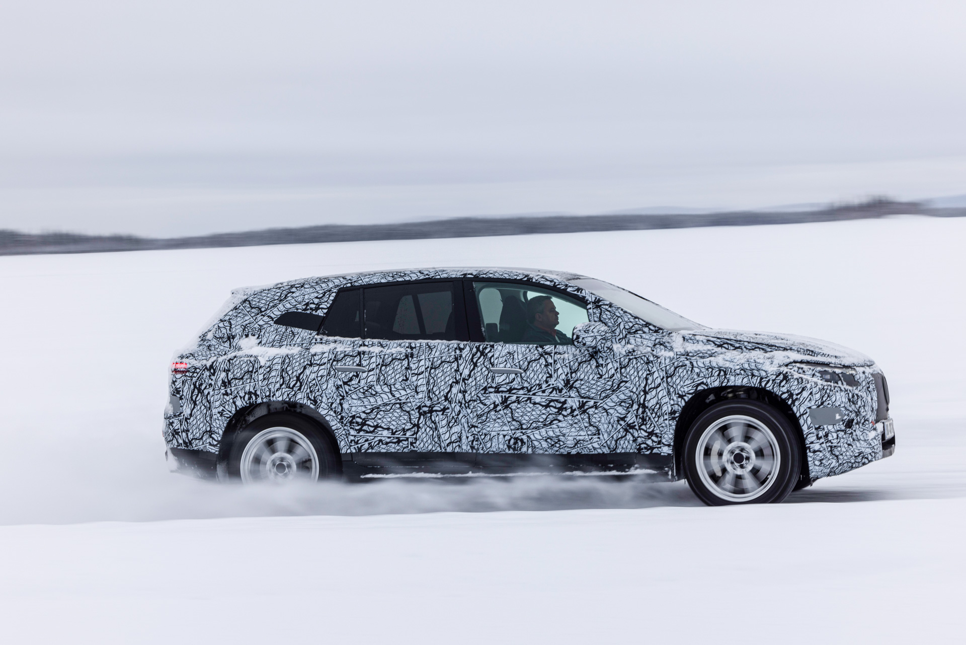 2023 Mercedes EQS SUV Uses Face-Detect Camera Tech To Let Passengers Watch TV, But Not Driver