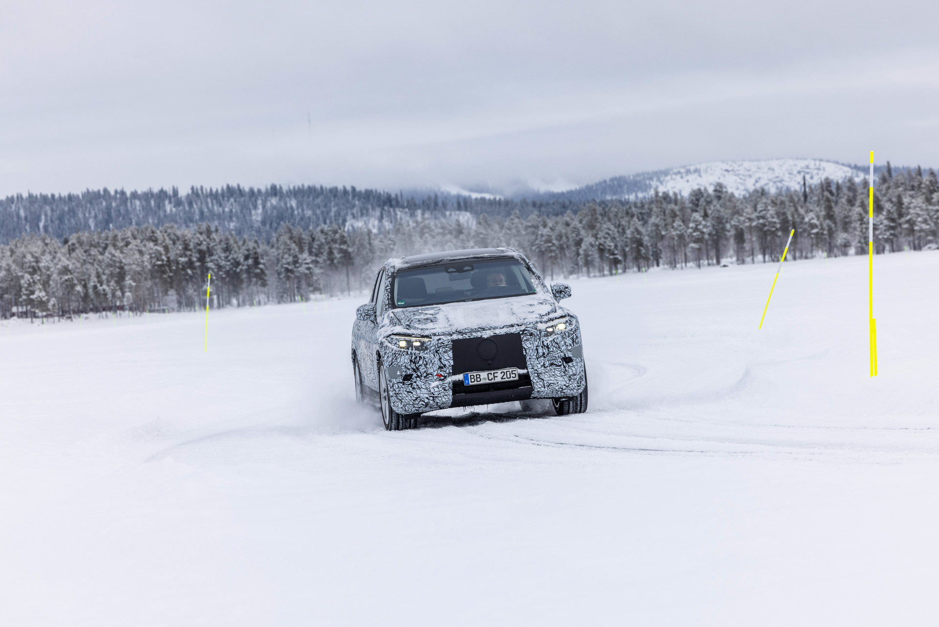 2023 Mercedes EQS SUV Uses Face-Detect Camera Tech To Let Passengers Watch TV, But Not Driver