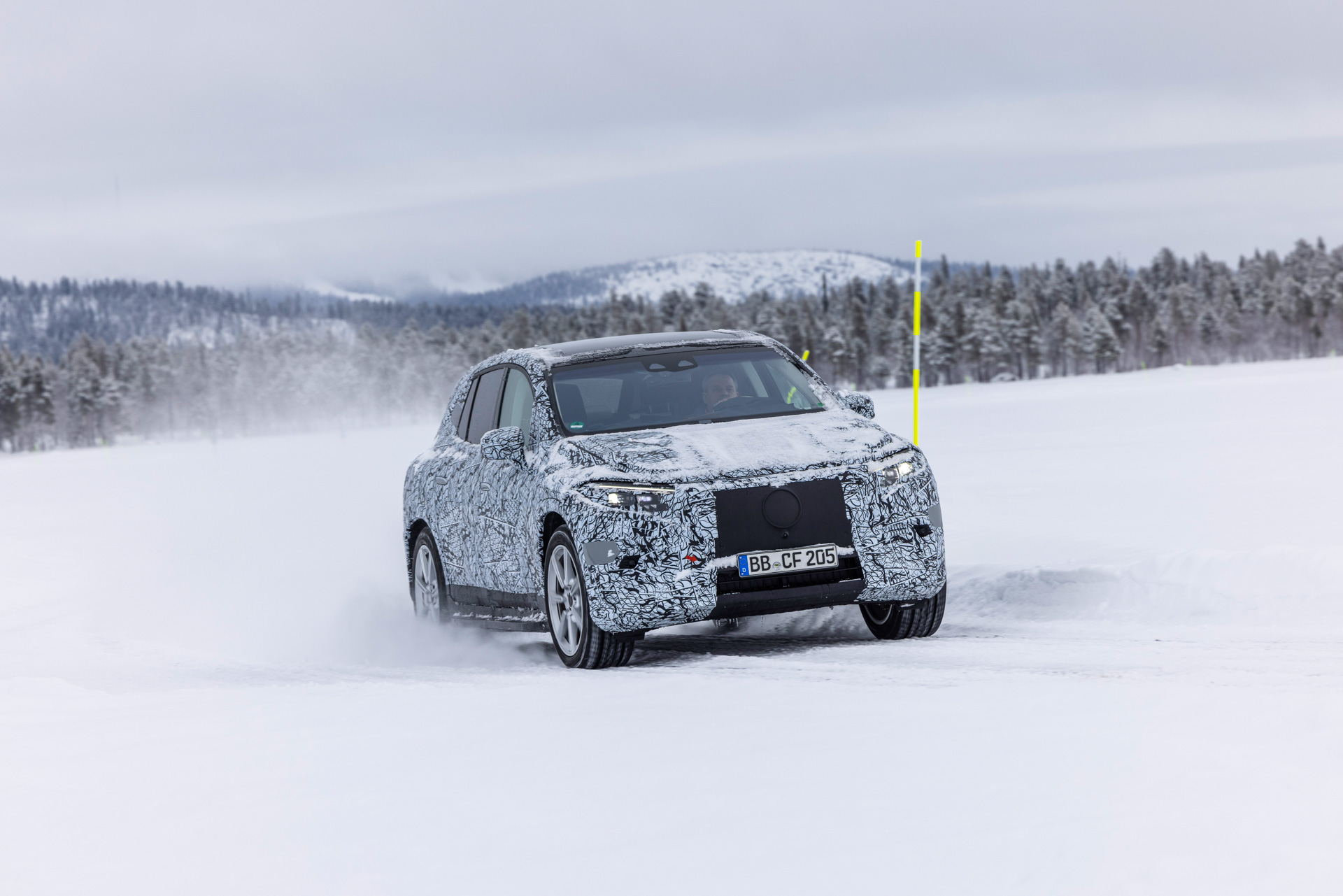 2023 Mercedes EQS SUV Uses Face-Detect Camera Tech To Let Passengers Watch TV, But Not Driver