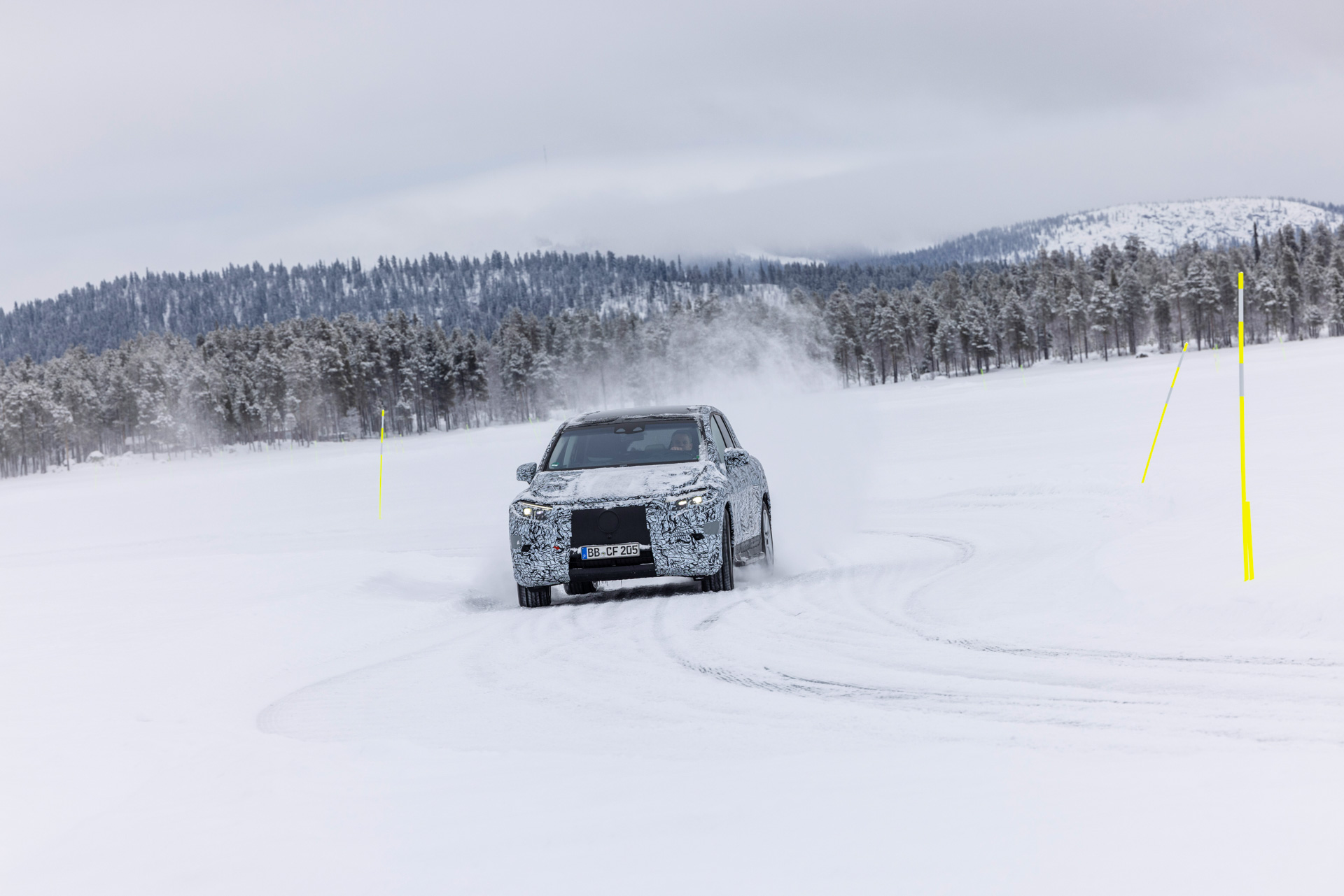 2023 Mercedes EQS SUV Uses Face-Detect Camera Tech To Let Passengers Watch TV, But Not Driver