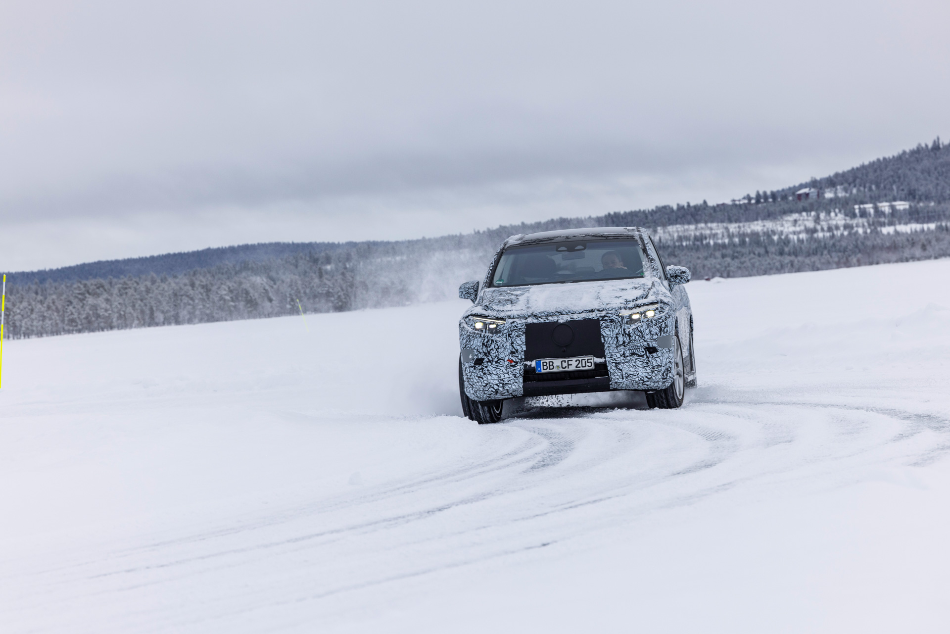 2023 Mercedes EQS SUV Uses Face-Detect Camera Tech To Let Passengers Watch TV, But Not Driver
