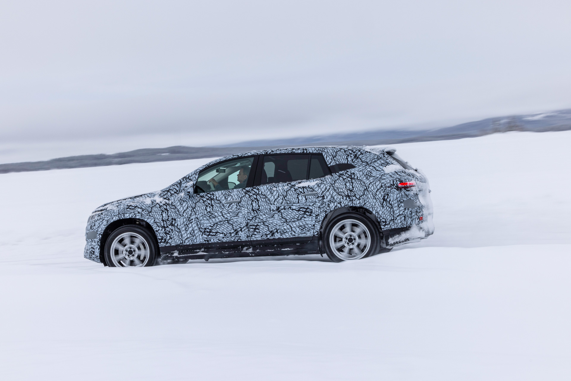 2023 Mercedes EQS SUV Uses Face-Detect Camera Tech To Let Passengers Watch TV, But Not Driver