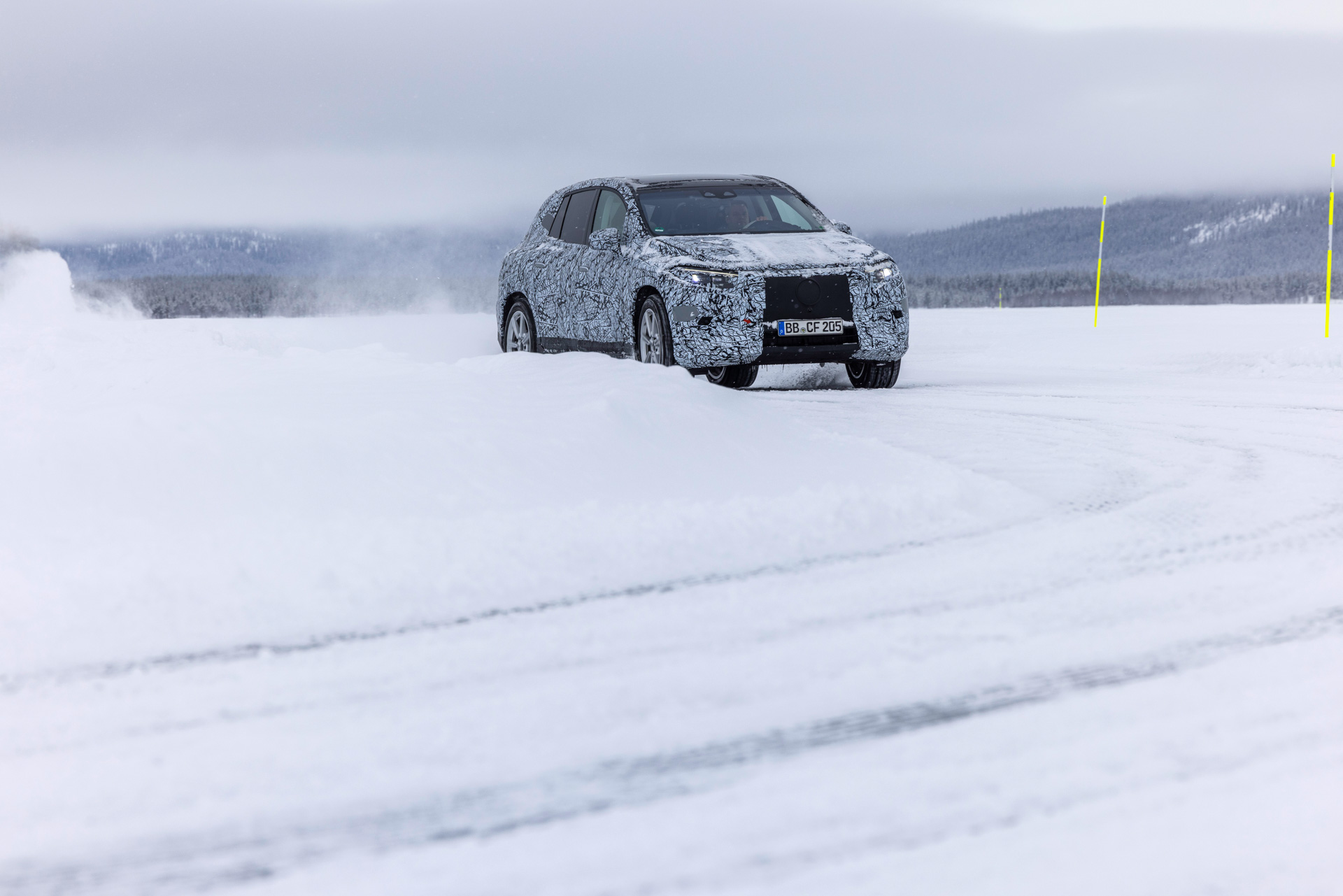 2023 Mercedes EQS SUV Uses Face-Detect Camera Tech To Let Passengers Watch TV, But Not Driver