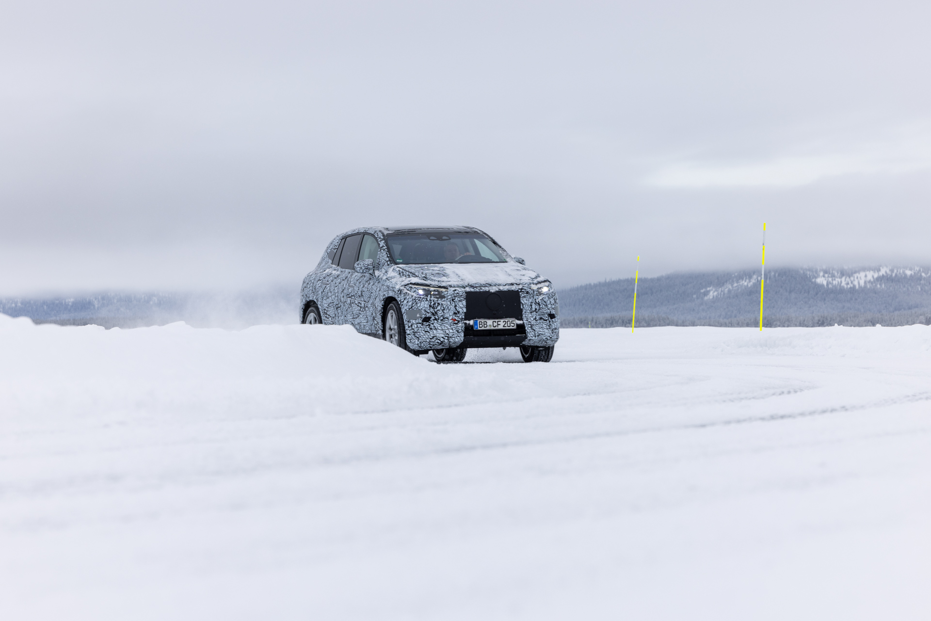 2023 Mercedes EQS SUV Uses Face-Detect Camera Tech To Let Passengers Watch TV, But Not Driver