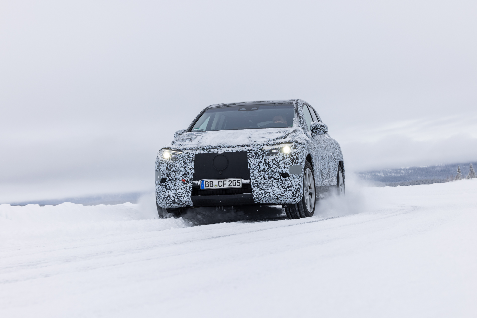 2023 Mercedes EQS SUV Uses Face-Detect Camera Tech To Let Passengers Watch TV, But Not Driver