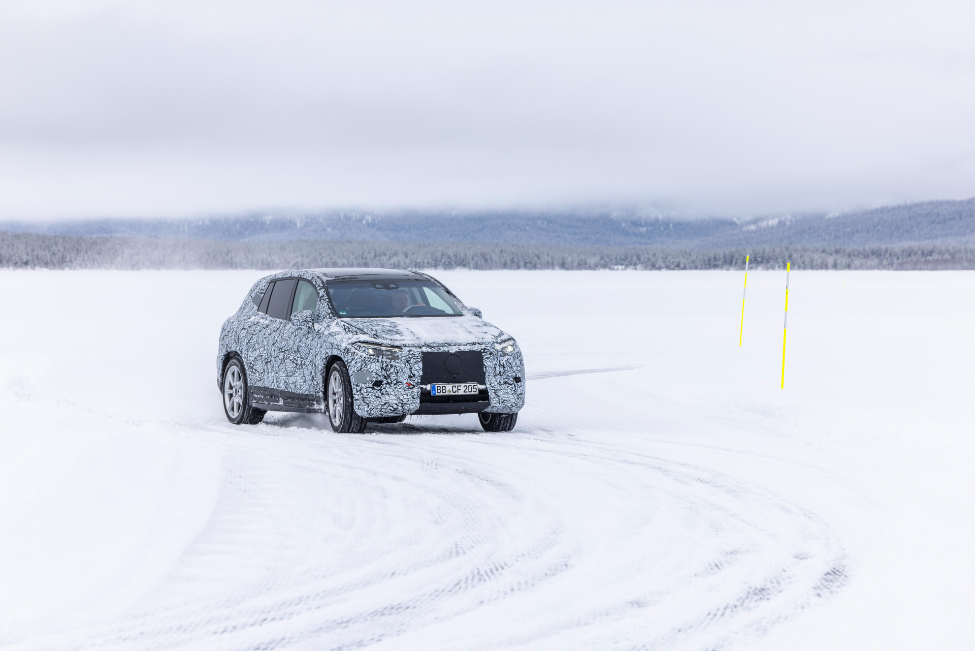 2023 Mercedes EQS SUV Uses Face-Detect Camera Tech To Let Passengers Watch TV, But Not Driver