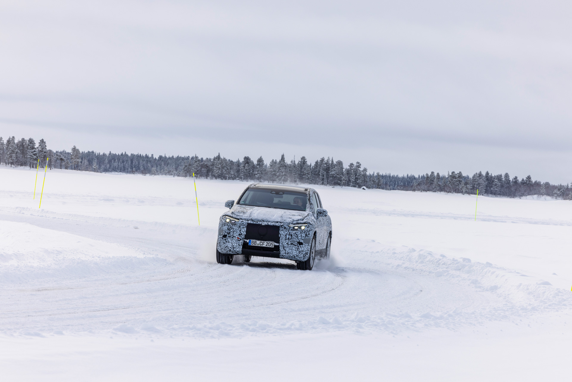 2023 Mercedes EQS SUV Uses Face-Detect Camera Tech To Let Passengers Watch TV, But Not Driver