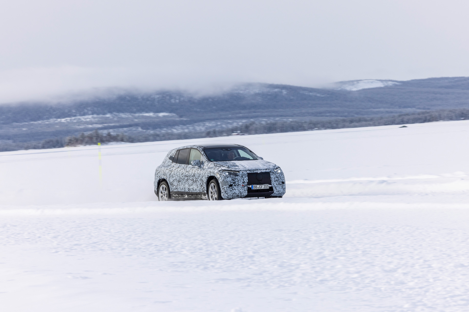2023 Mercedes EQS SUV Uses Face-Detect Camera Tech To Let Passengers Watch TV, But Not Driver