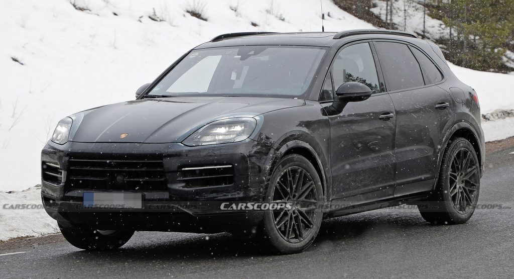  2023 Porsche Cayenne And Cayenne Coupe: Latest Spy Shots Reveal Taycan-Inspired Refresh