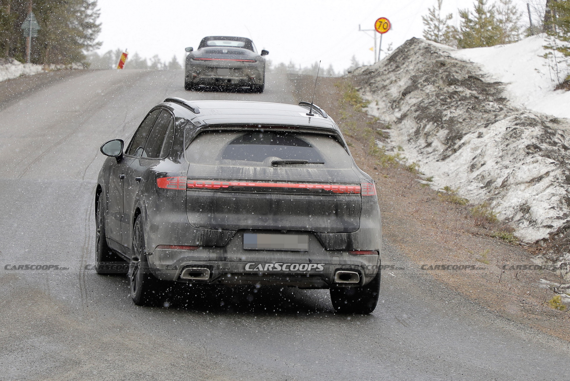2023 Porsche Cayenne And Cayenne Coupe: Latest Spy Shots Reveal Taycan-Inspired Refresh