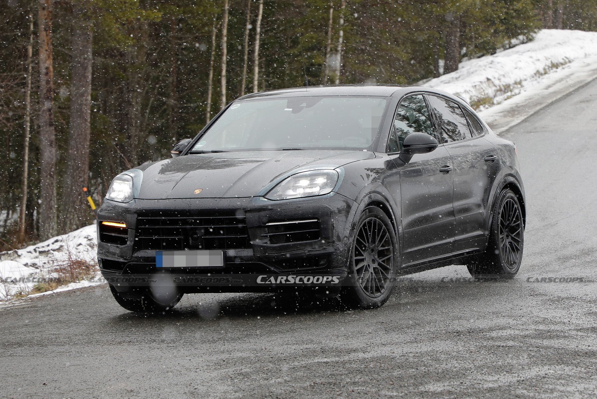 2023 Porsche Cayenne And Cayenne Coupe: Latest Spy Shots Reveal Taycan-Inspired Refresh
