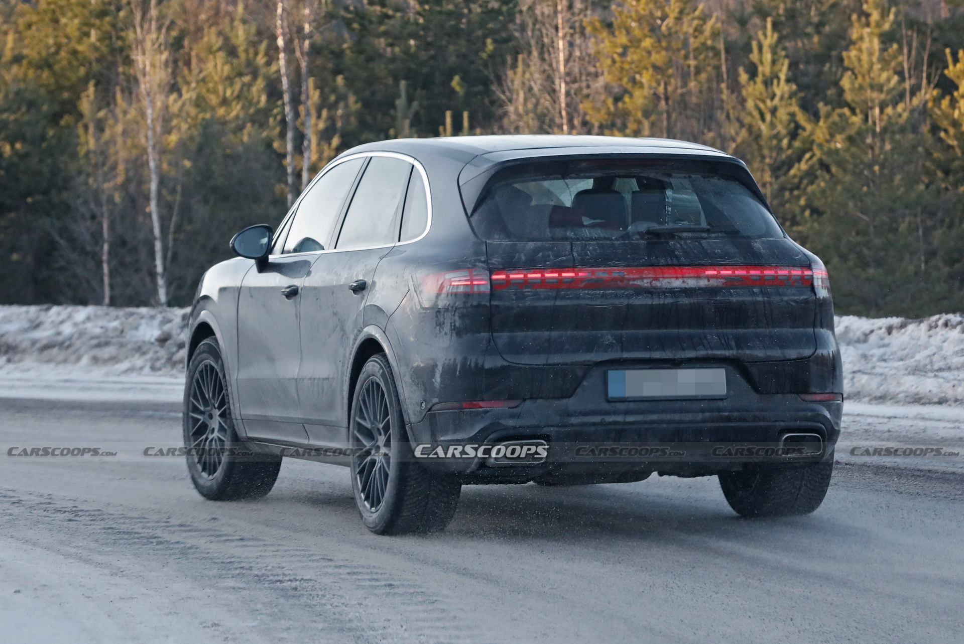 2023 Porsche Cayenne And Cayenne Coupe: Latest Spy Shots Reveal Taycan-Inspired Refresh