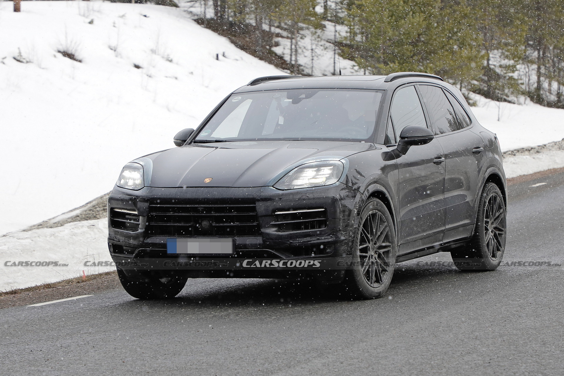 2023 Porsche Cayenne And Cayenne Coupe: Latest Spy Shots Reveal Taycan-Inspired Refresh