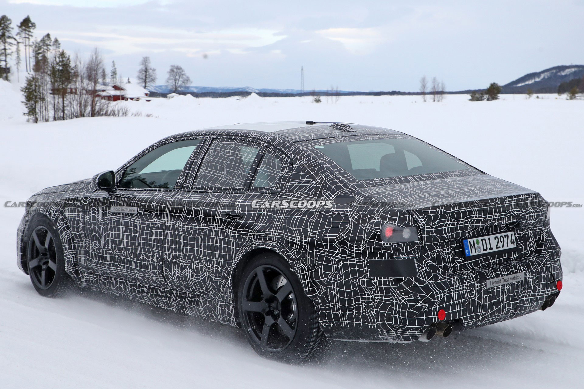 2024 BMW M5 Will Embrace Electrification, Prototype Spotted Wearing Hybrid Badges