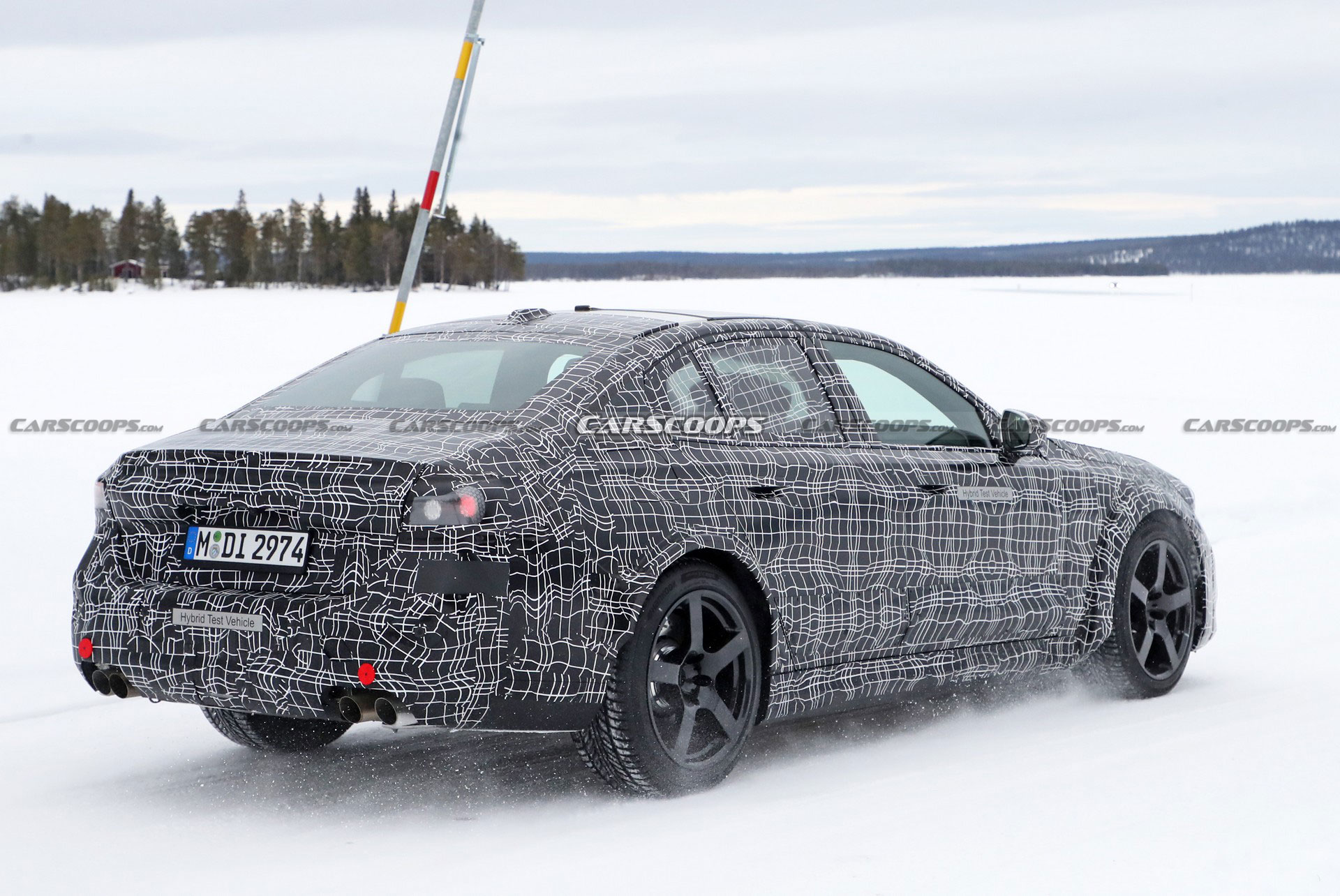 2024 BMW M5 Will Embrace Electrification, Prototype Spotted Wearing Hybrid Badges