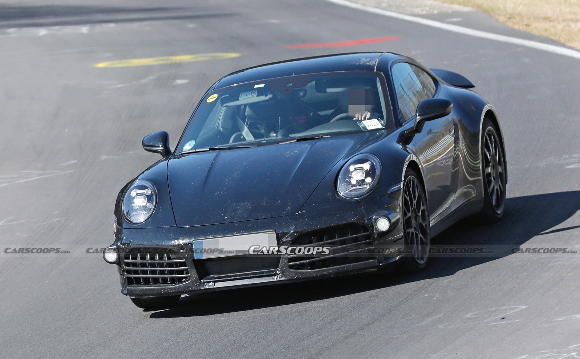 Electrified 2024 Porsche 911 Hybrid Caught Charging Hard At The Nurburgring