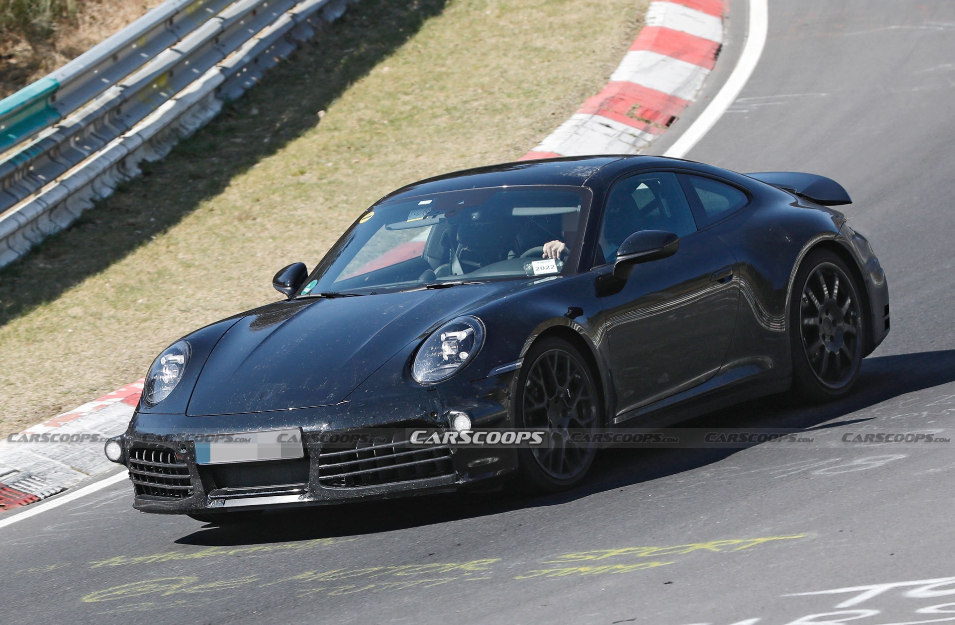 Electrified 2024 Porsche 911 Hybrid Caught Charging Hard At The Nurburgring
