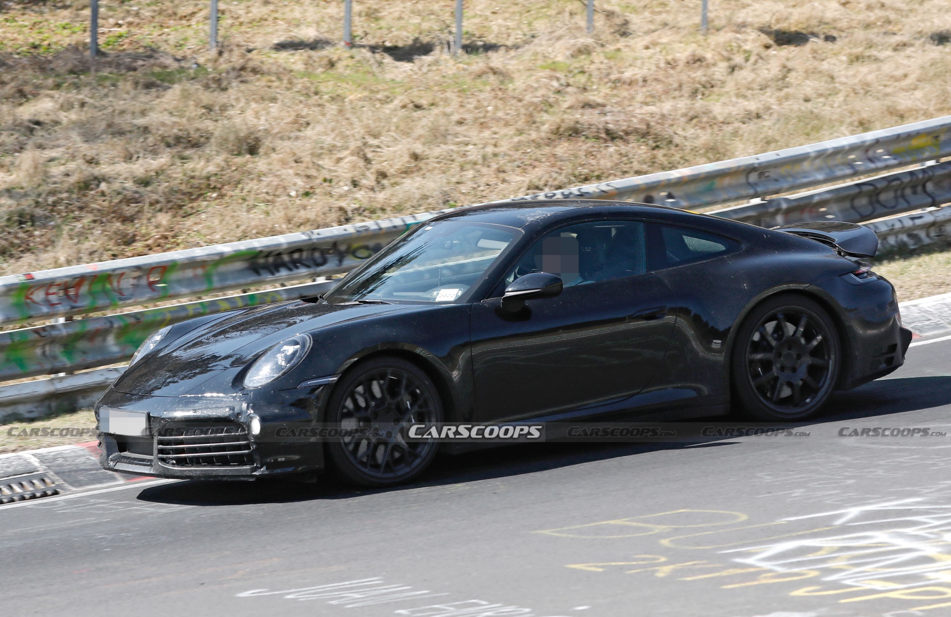 Electrified 2024 Porsche 911 Hybrid Caught Charging Hard At The Nurburgring