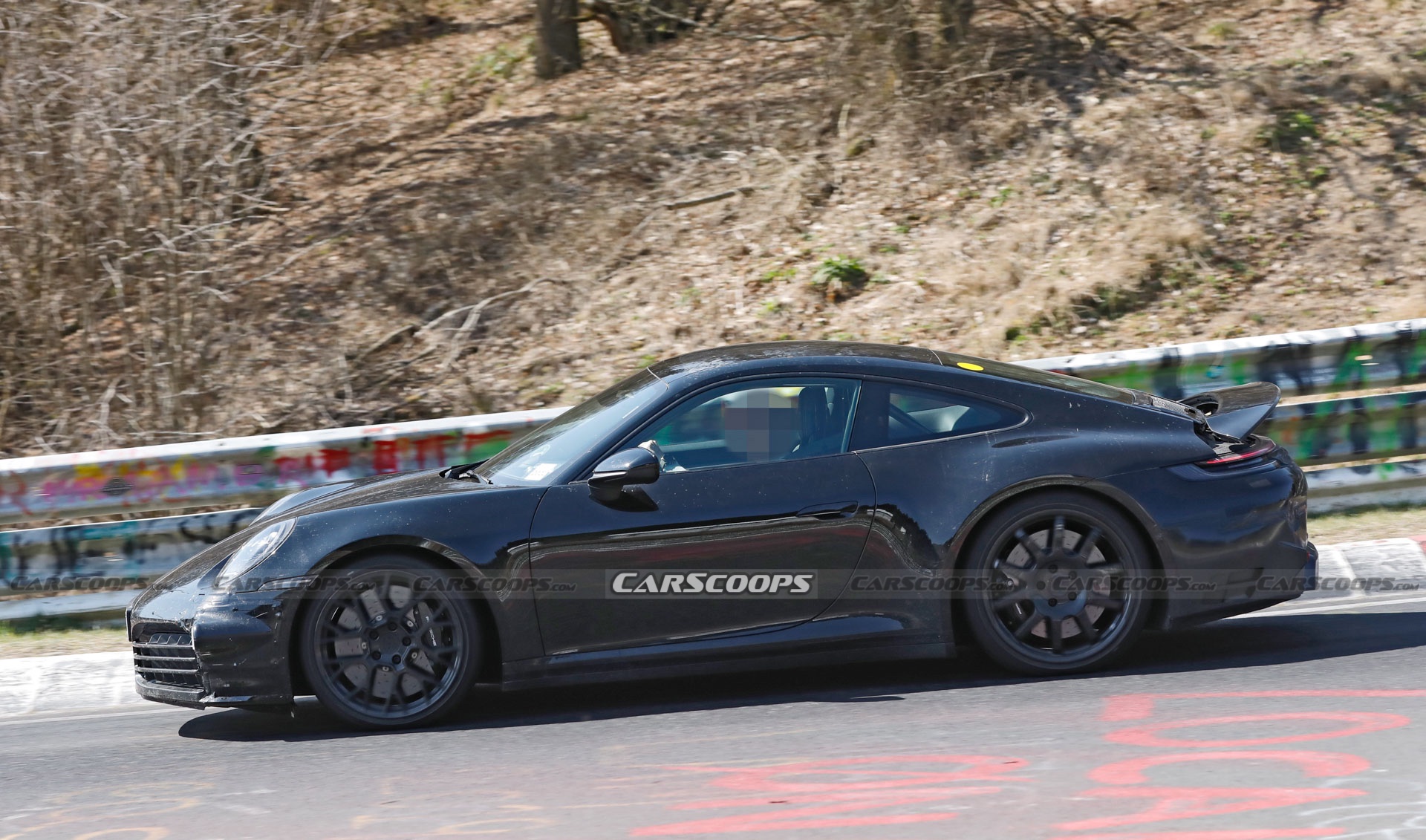 Electrified 2024 Porsche 911 Hybrid Caught Charging Hard At The Nurburgring