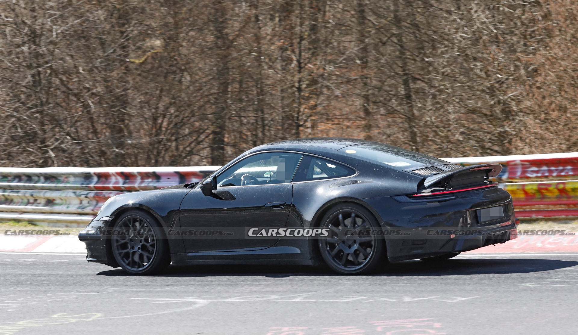 Electrified 2024 Porsche 911 Hybrid Caught Charging Hard At The Nurburgring