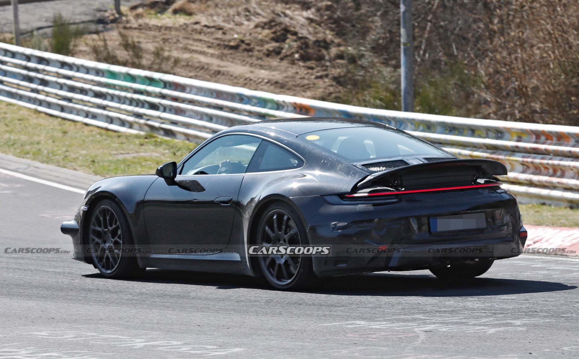 Electrified 2024 Porsche 911 Hybrid Caught Charging Hard At The Nurburgring