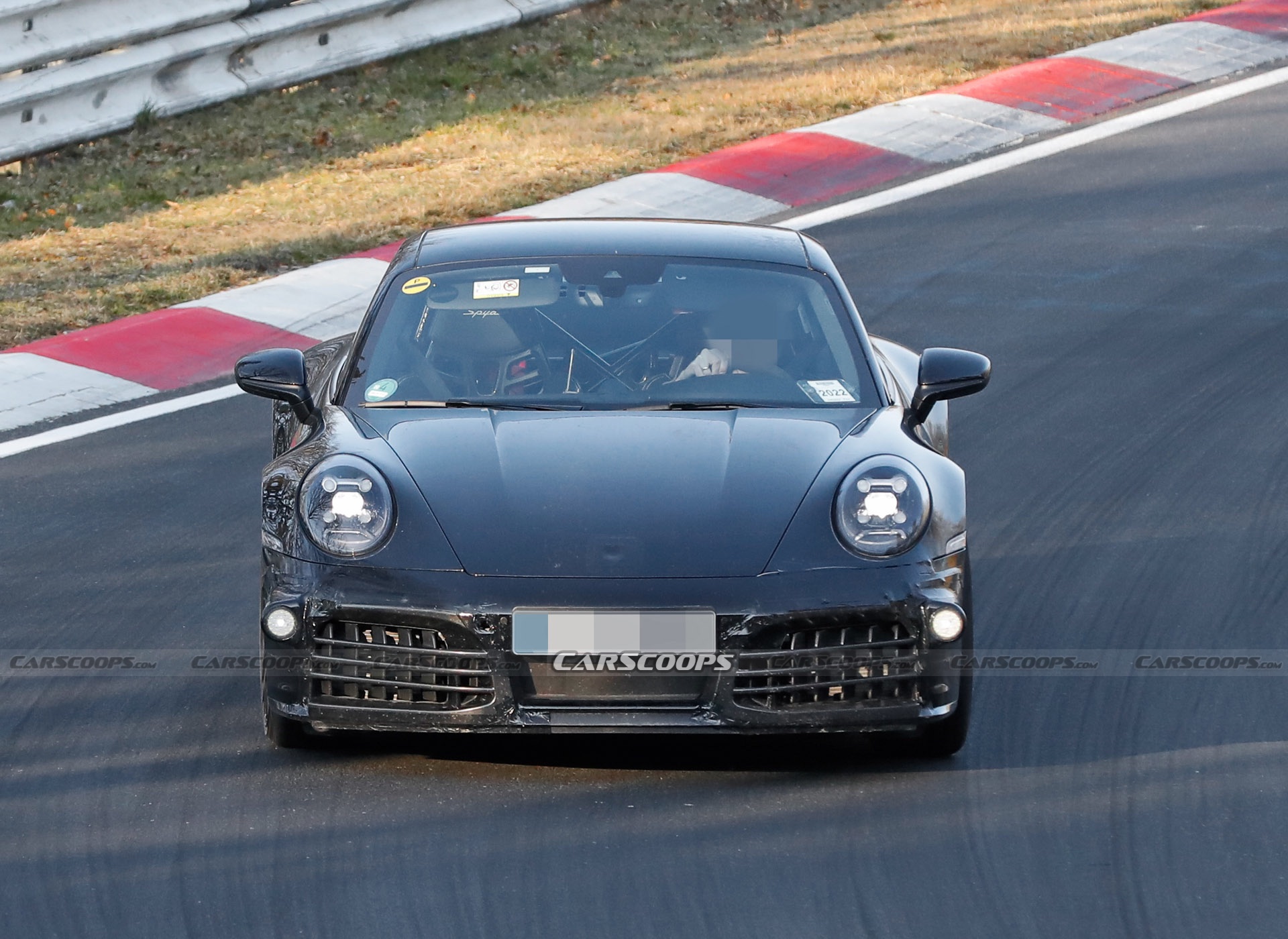 Electrified 2024 Porsche 911 Hybrid Caught Charging Hard At The Nurburgring