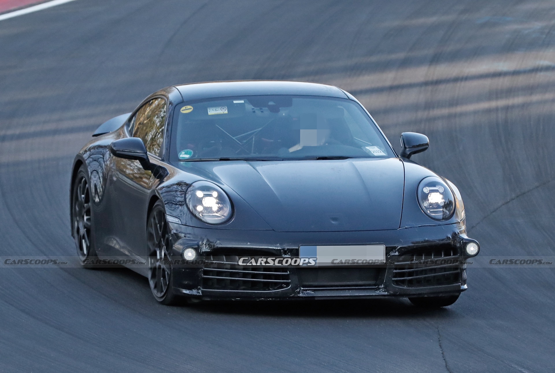 Electrified 2024 Porsche 911 Hybrid Caught Charging Hard At The Nurburgring