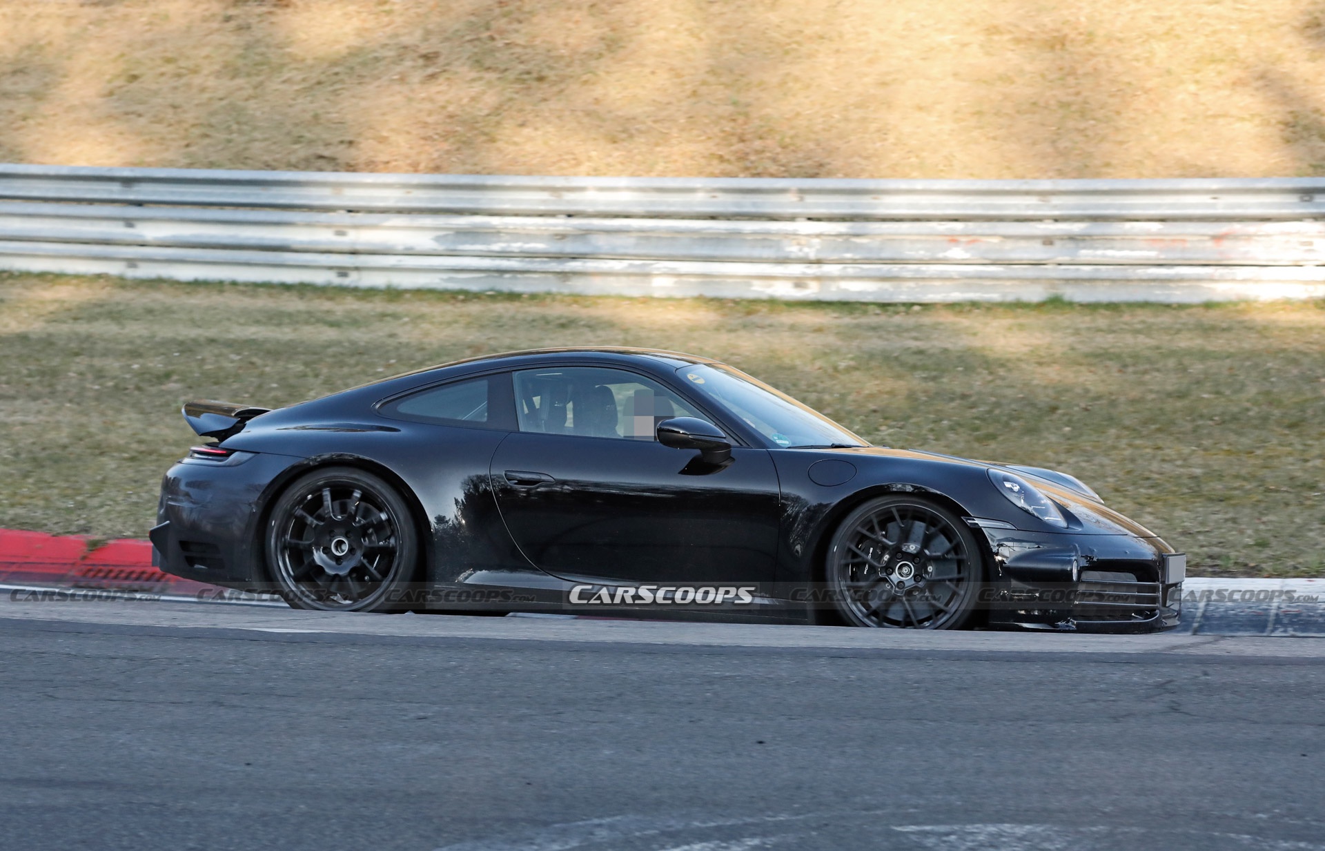 Electrified 2024 Porsche 911 Hybrid Caught Charging Hard At The Nurburgring