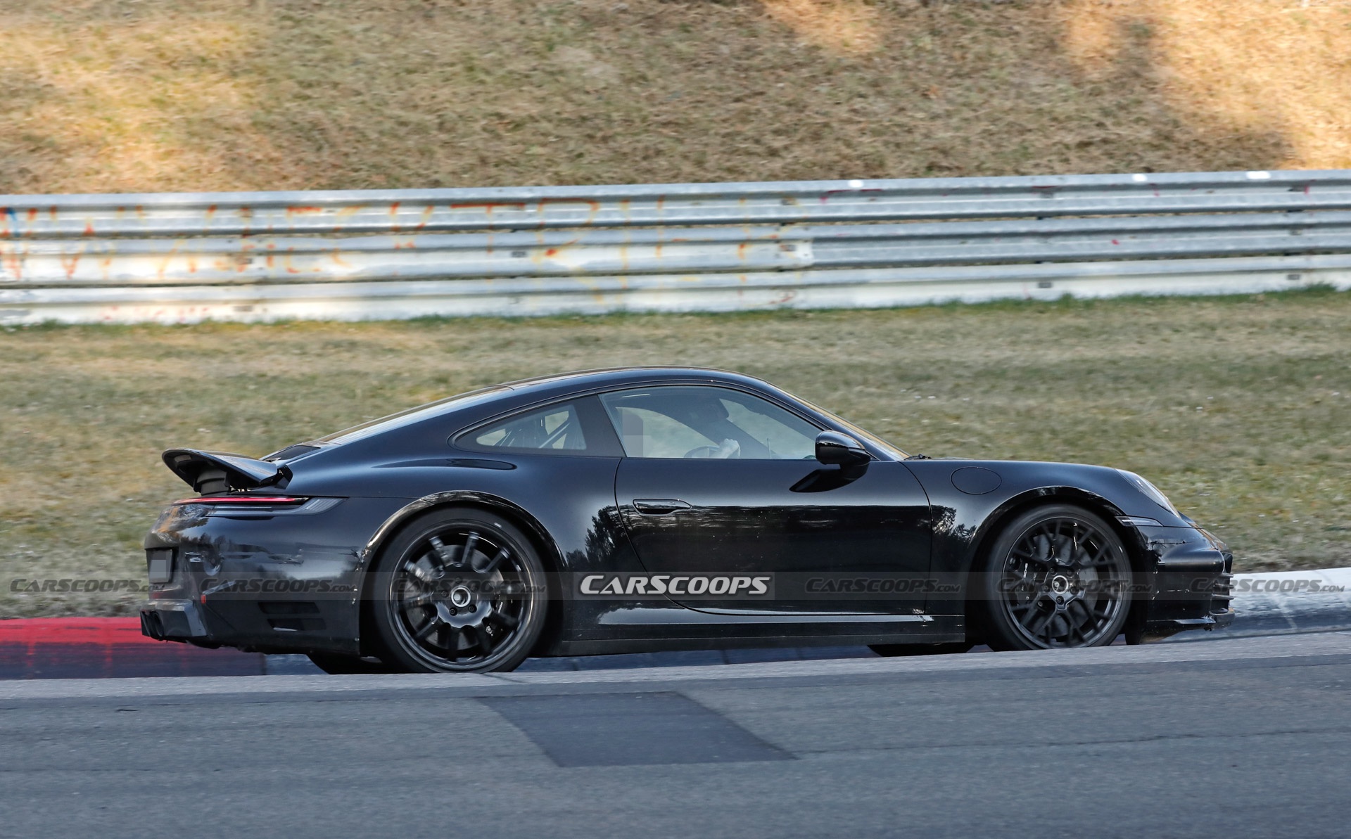 Electrified 2024 Porsche 911 Hybrid Caught Charging Hard At The Nurburgring