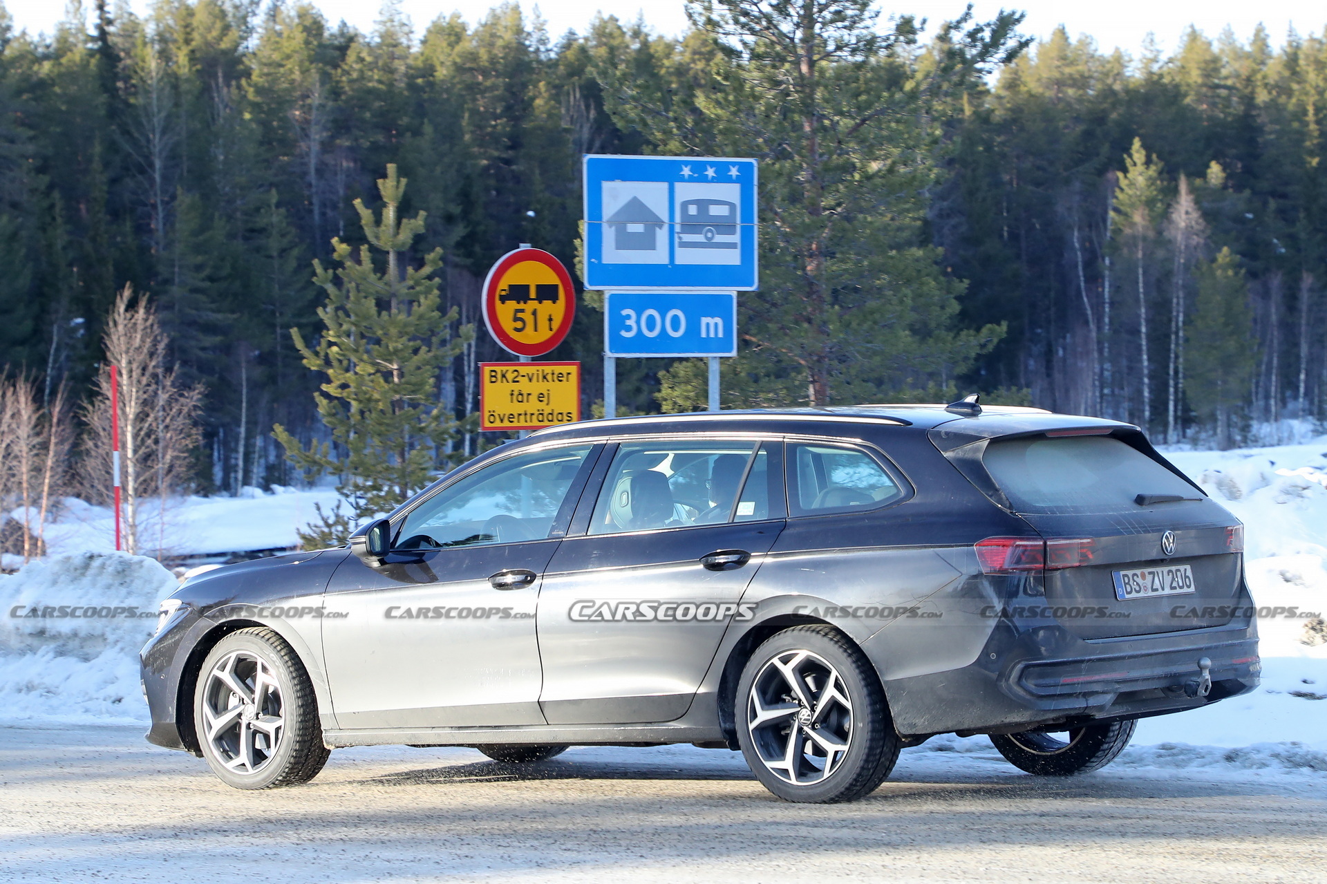 Europe’s 2023 VW Passat Variant Spied For The First Time In Its Production Body