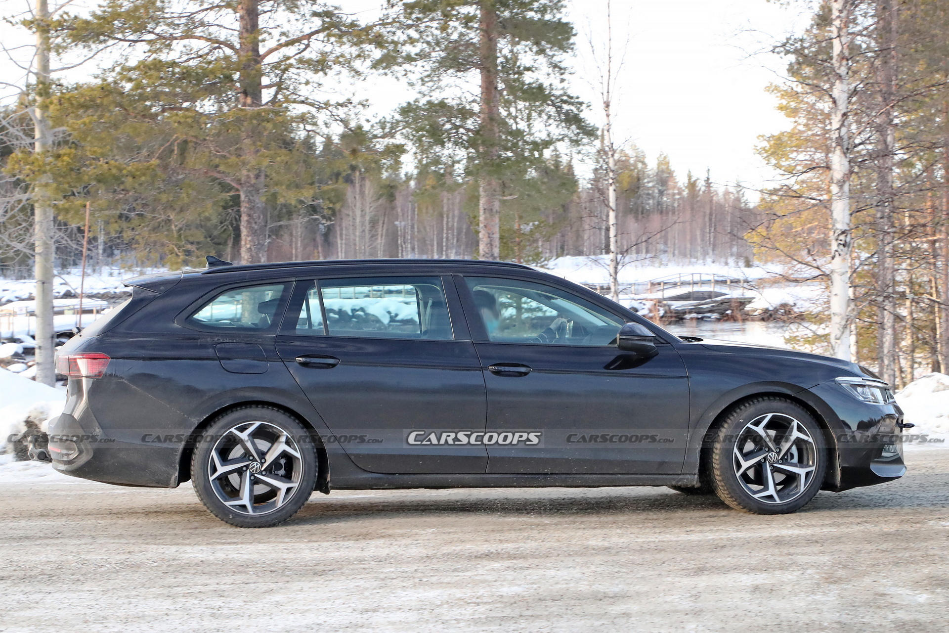 Europe’s 2023 VW Passat Variant Spied For The First Time In Its Production Body