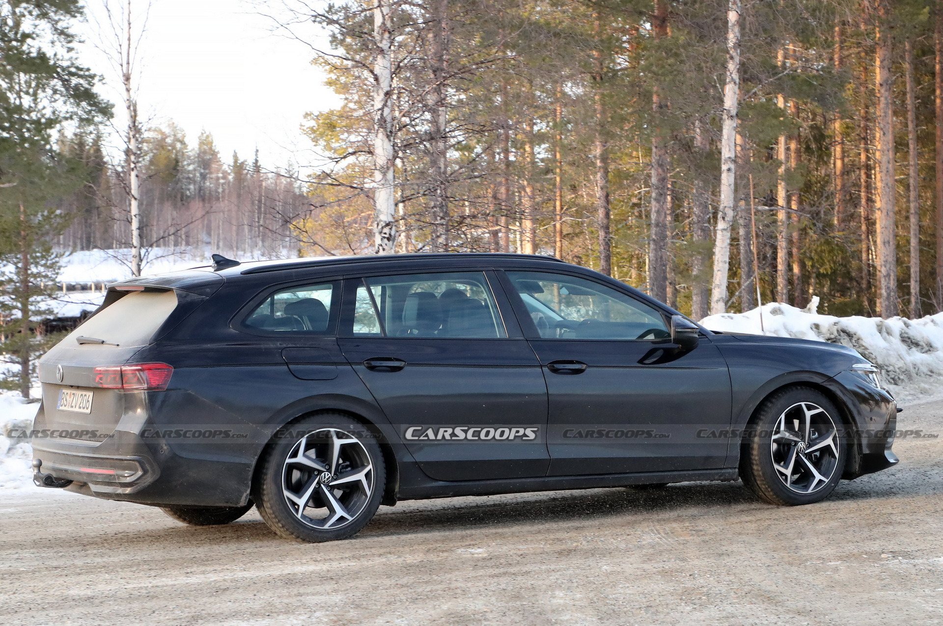 Europe’s 2023 VW Passat Variant Spied For The First Time In Its Production Body