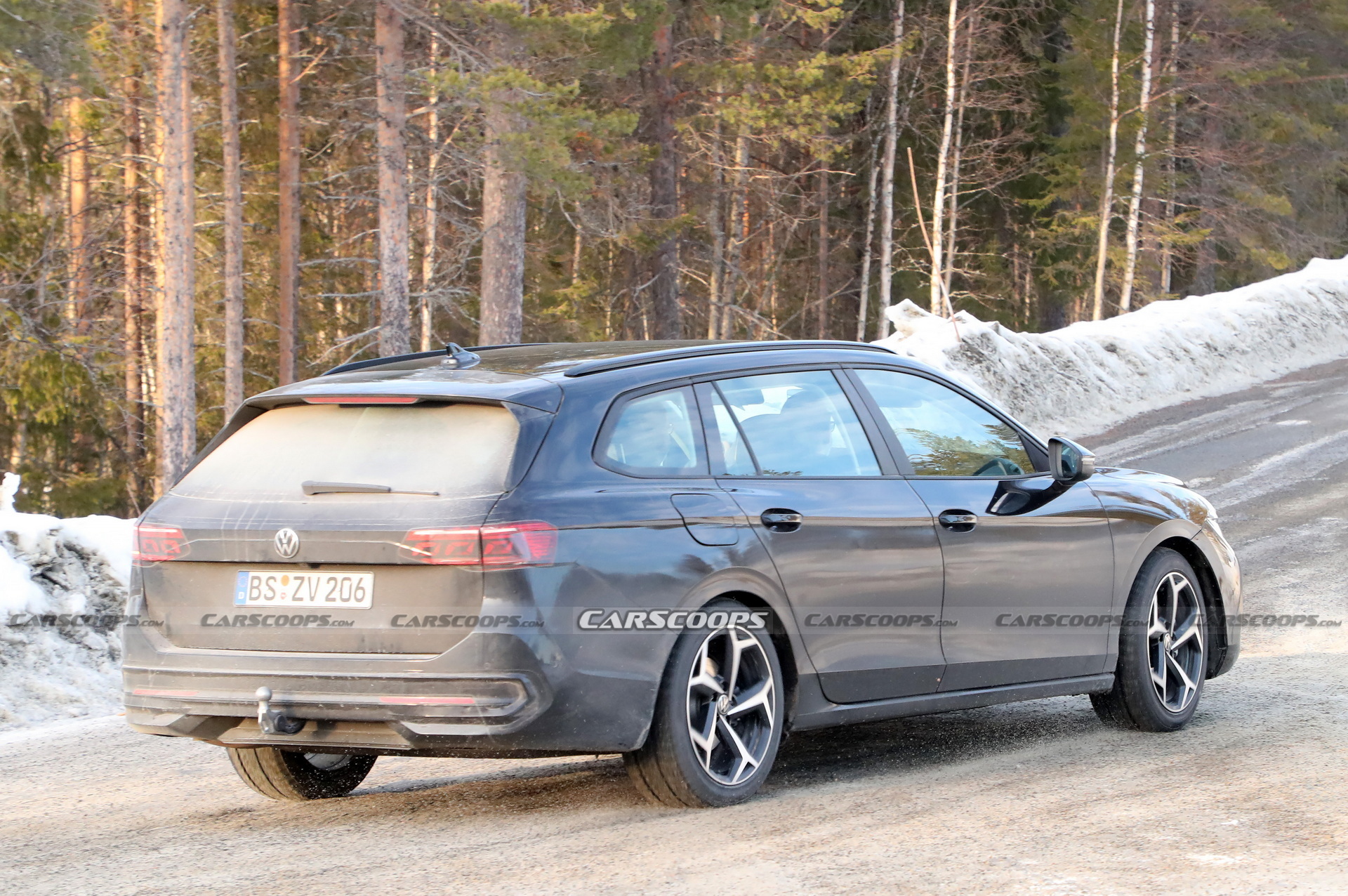Europe’s 2023 VW Passat Variant Spied For The First Time In Its Production Body