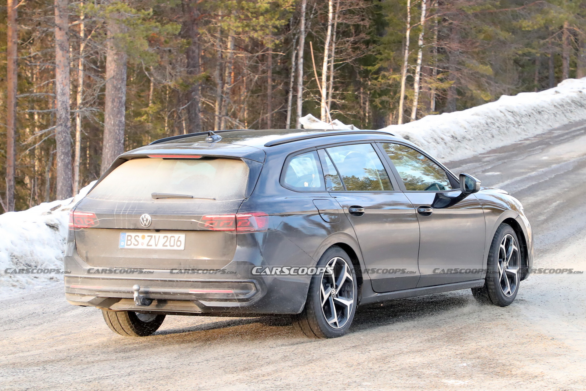 Europe’s 2023 VW Passat Variant Spied For The First Time In Its Production Body