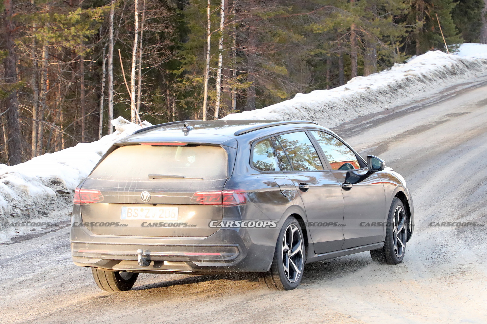 Europe’s 2023 VW Passat Variant Spied For The First Time In Its Production Body